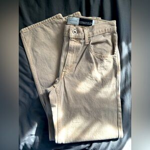 Levi's Tan Boyfriend Jeans